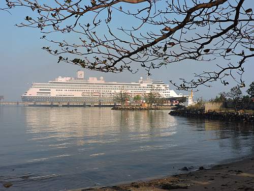 The Amsterdam cruise ship